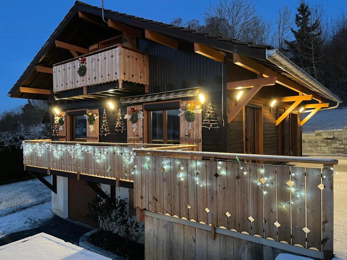 Chalet-Michel Avec Spa Montperreux エクステリア 写真